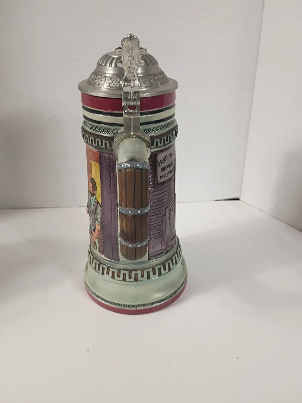 Dram Tree Miller Brewing Company Skilled Coopers Lidded Stein 0183/9850